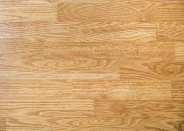 Wood floor.