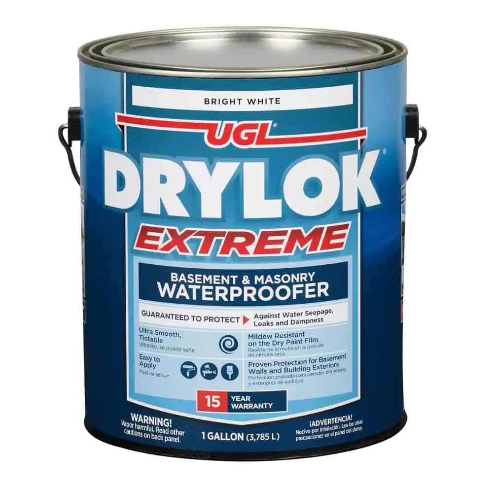 Bucket of drylock extreme.