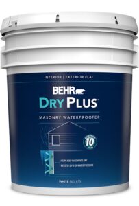 Behr Dry Plus Bucket.