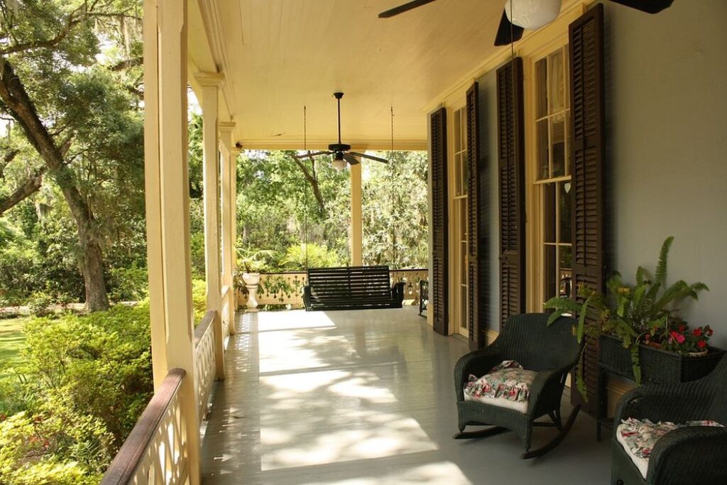 Front Porch in the green.