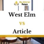 West Elm vs Article – What’s The Difference?