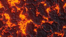a magma body is most realistically represented by picturing