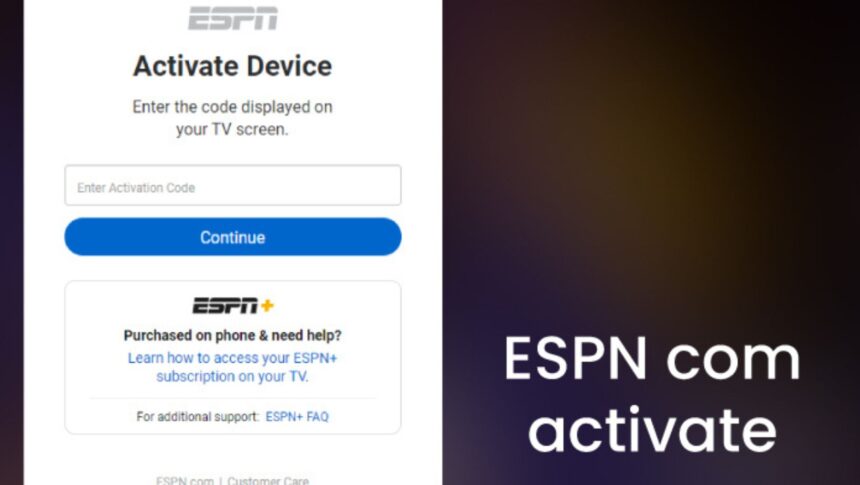 espn.com/activate code