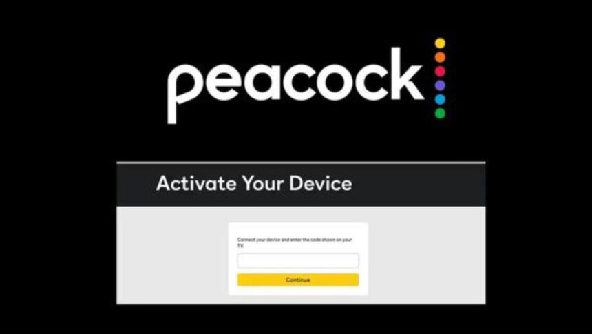 peacock tv.com/tv activation