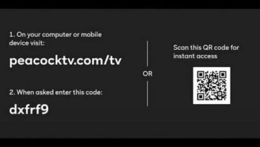 peacock tv.com/tv activation