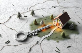 A key and a house on a mapAI-generated content may be incorrect.