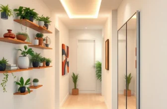 narrow hallway ideas