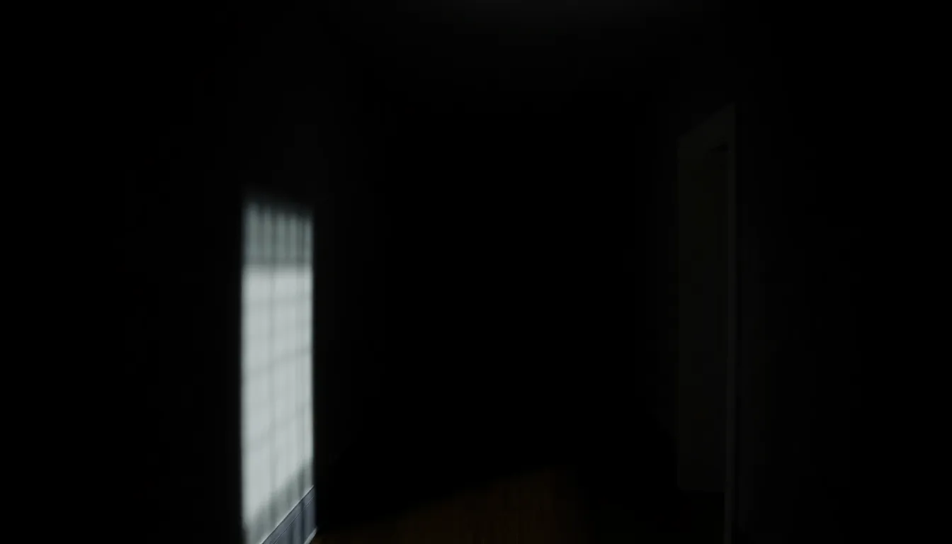 dark hallway