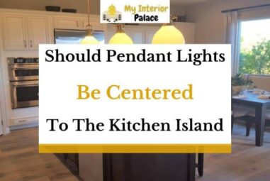 Should Pendant Lights Be Centered To The Kitchen Island?