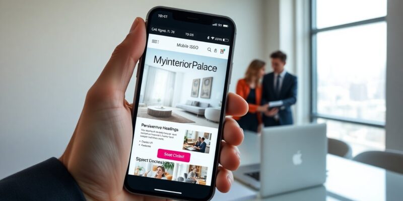 Make MyInteriorPalace Shine on Phones: A Practical Mobile-First Guide for Interior Design Websites (2026)