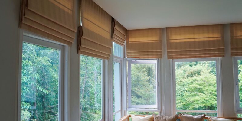 Energy Efficiency and Light Control with Roman Shades