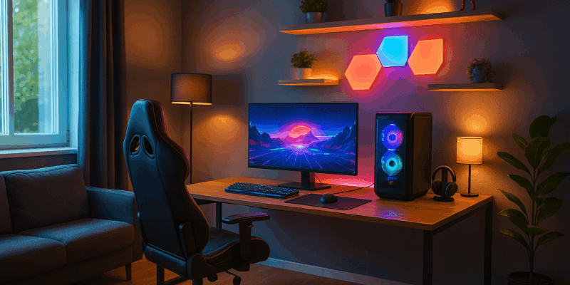 Gaming Rooms & Interior Design: How to Create a Modern Home Space for Play and Relaxation